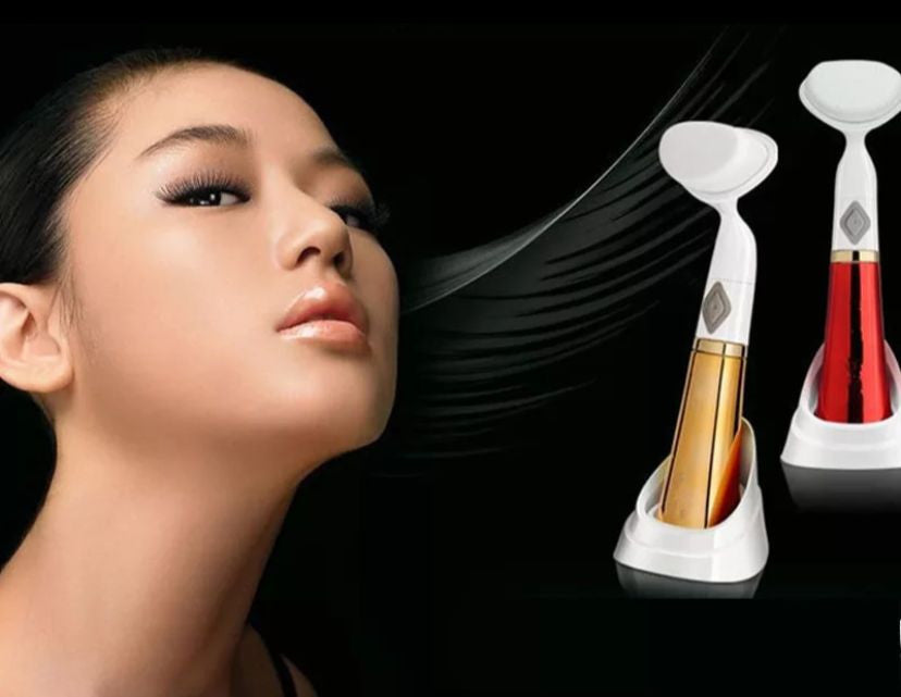 Cepillo limpiador facial electrico