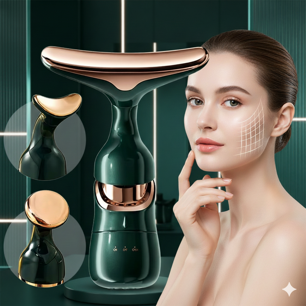 MASAJEADOR FACIAL 3 EN 1
