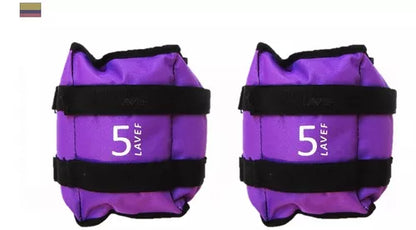 Pesas para tobillos - 5kg